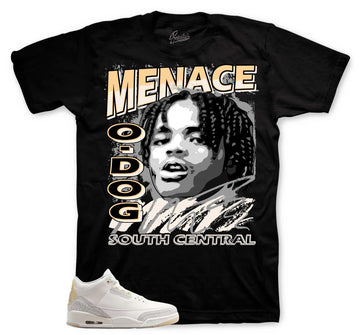 Retro 3 Ivory Shirt - Nineties - Black
