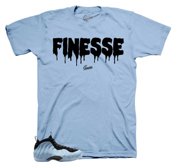 Foamposite Psychic Blue Shirt - Finesse - Light Blue