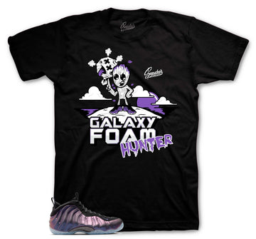 Foamposite Eggplant Shirt - Foam Hunter - Black