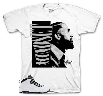 Retro 10 Steel Shirt - Mindset - White