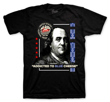 Retro 11 Rare Air Shirt - Blue Cheese - Black
