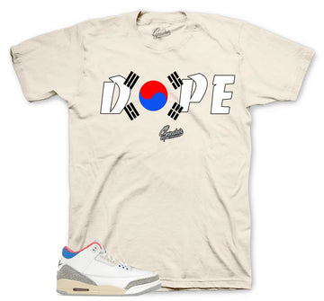 Retro 3 Seoul Shirt - D3 - Sail