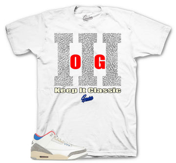 Retro 3 Seoul Shirt - Keep it Classic