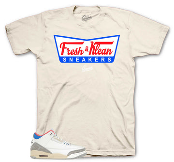 Retro 3 Seoul Shirt - Fresh klean - Sail