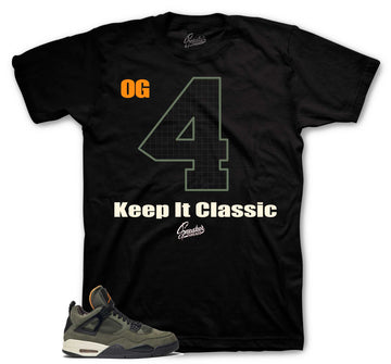Retro 4 Deep Green - Keep It Classic - Black