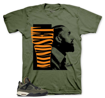 Retro 4 Deep Green - Mindset - Military Green