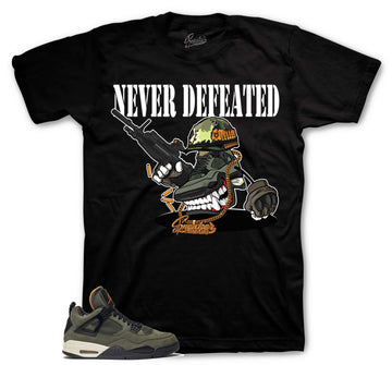 Retro 4 Deep Green - Always Win - Black