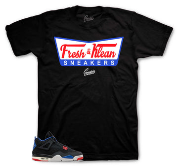 Retro 4 Rare Air Shirt - Fresh Klean - Black