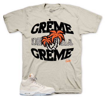 Retro 5 Craft Shirt - Creme - Sand