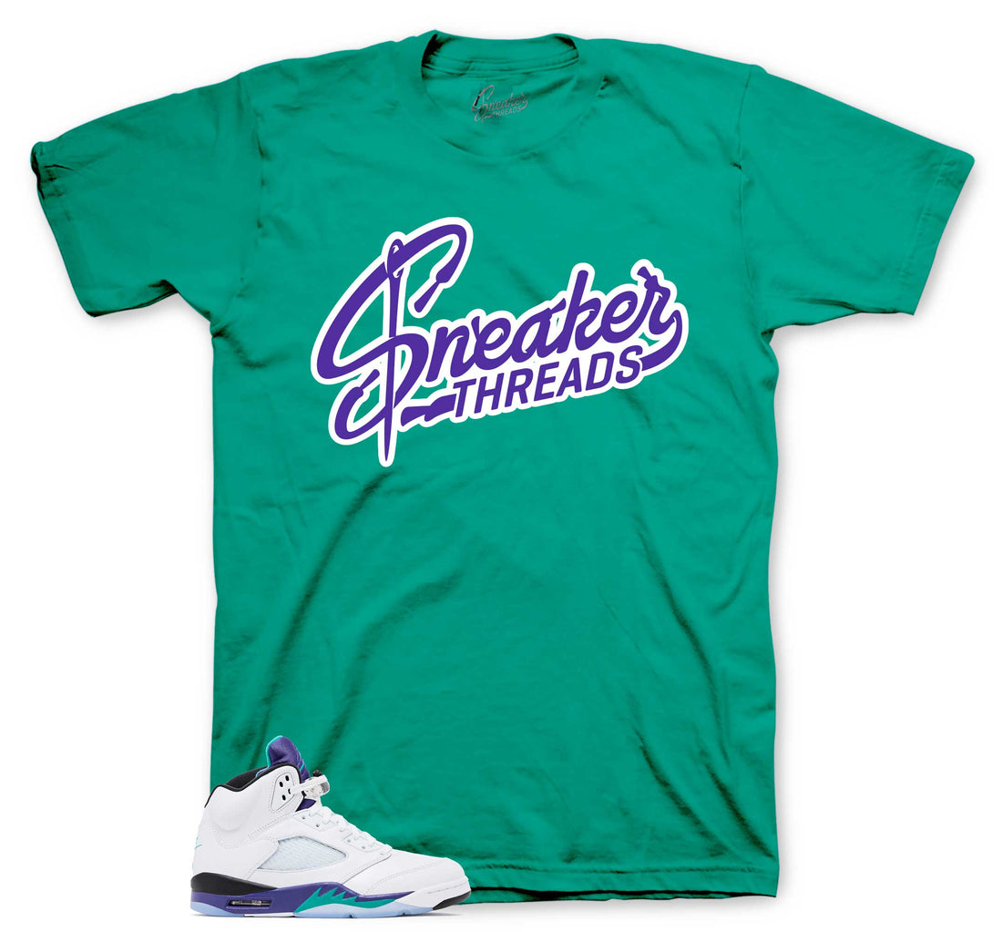 Retro 5 Grapes Shirt - ST Original - Purple