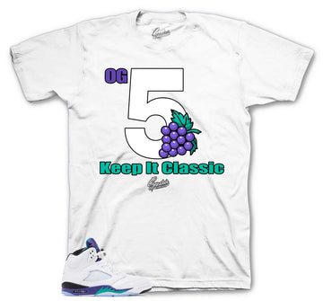 Retro 5 Grapes Shirt - Keep It Classic