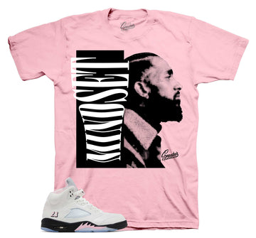 Retro 5 Soft Pink Shirt - Mindset - Soft pink