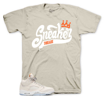 Retro 5 Craft Shirt - ST Crown - Sand