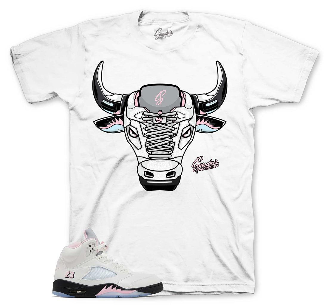 Retro 5 Soft Pink Shirt - War Bully