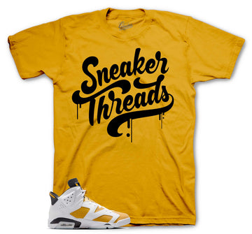 Retro 6 Yellow Ochre Shirt - ST Drip - Ochre