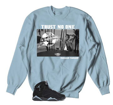 Retro 7 Chambray Sweater - Trust Tony - Chambray