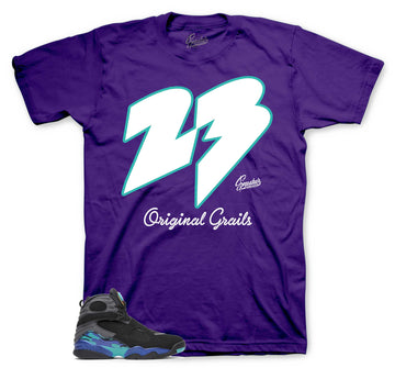 Retro 8 Aqua Shirt - Original Grails