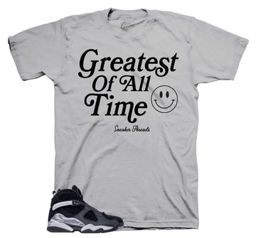 Retro 8 Gunsmoke Shirt - Goat - Silver