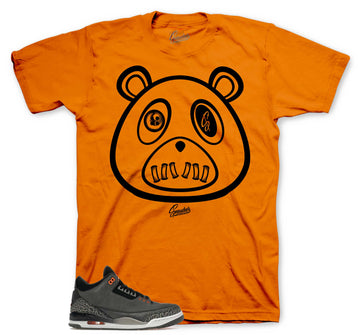 Retro 3 Fear Shirt - Goat - Orange