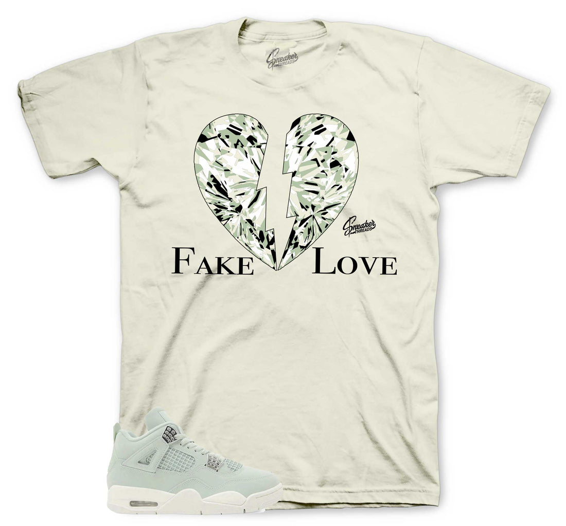 Retro 4 Abundance Shirt - Fake Love