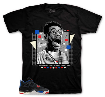 Retro 4 Rare Air Shirt - Buggin Out - Black
