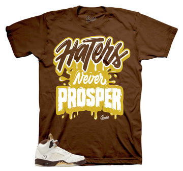 Retro 5 Earth Golden Ticket Shirt - Prosper - Brown