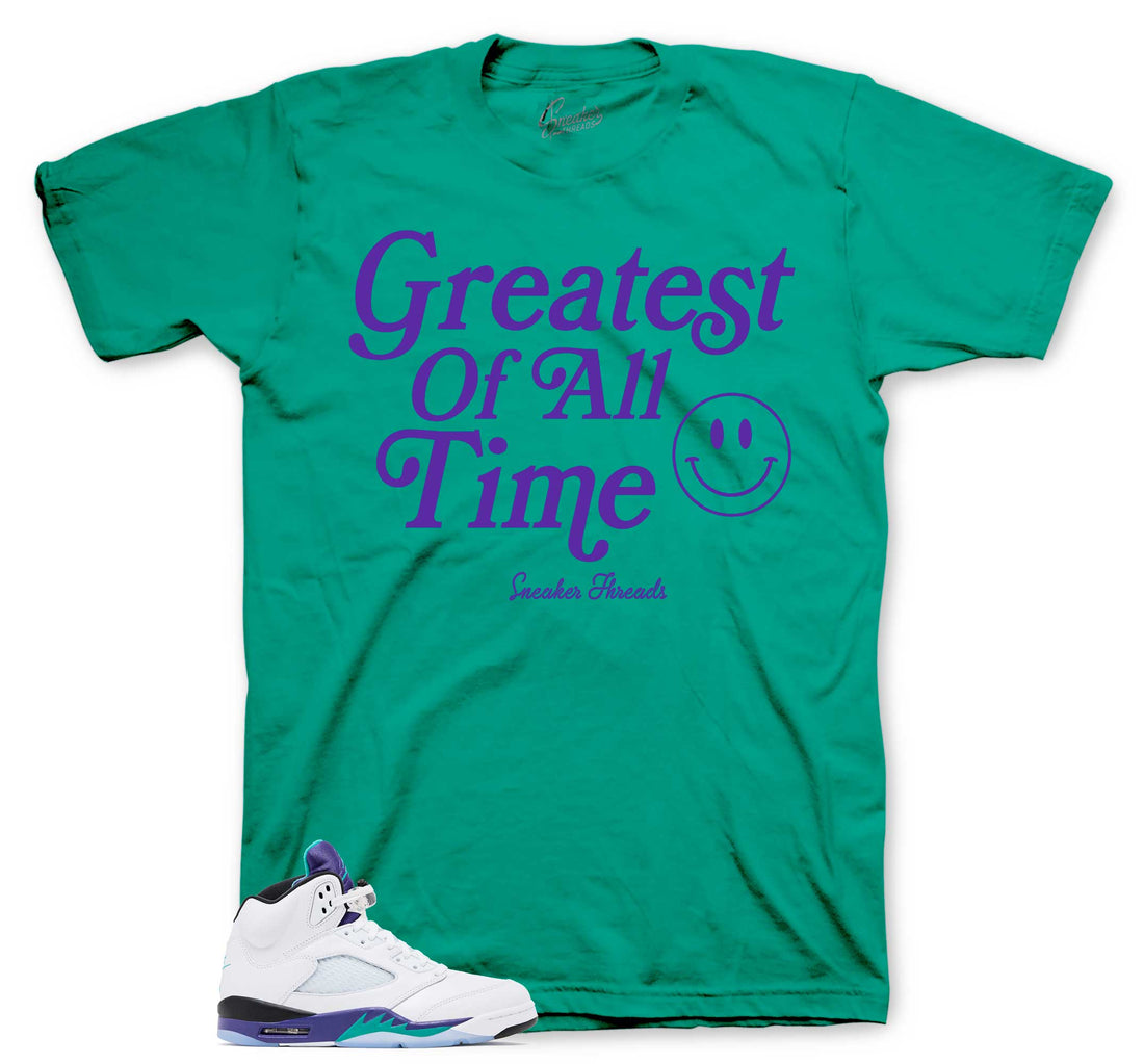 Retro 5 Grapes Shirt - Goat