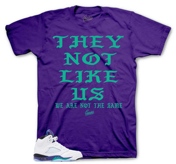 Retro 5 Grapes Shirt - Not Like Us