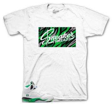 Retro 5 Lucky Green Shirt - ST Box