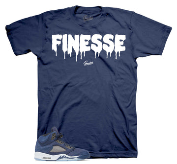 Retro 5 Midnight Navy - Finesse - Navy