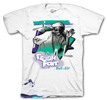 Retro 5 Grapes Shirt - Fresh Sneakers - White