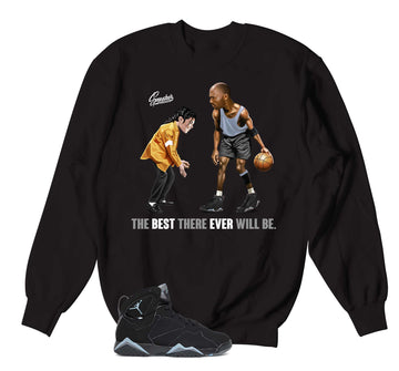 Retro 7 Chambray Sweater - The Best - Black