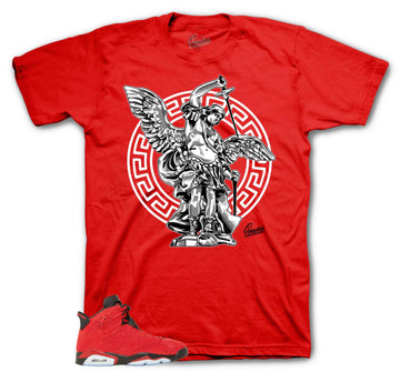 Retro 6 Toro Bravo Shirt - ST Michael - Red