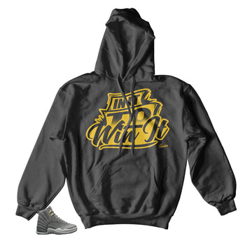 The best sweatshirts to match retro 12 Jordan dark grey.