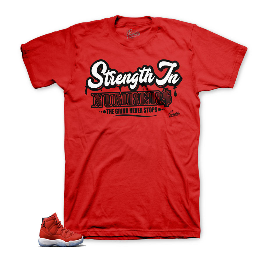 Way up I'm blessed shirt | Jordan 11 win like 96 match.