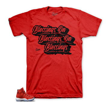 Go hard sneaker shirts | Jordan 11 win like 96 match.