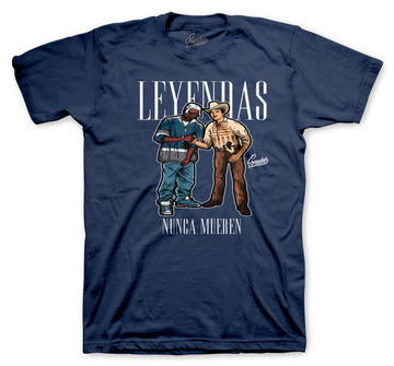 Retro 13 Flint Shirt - Leyendas - Navy