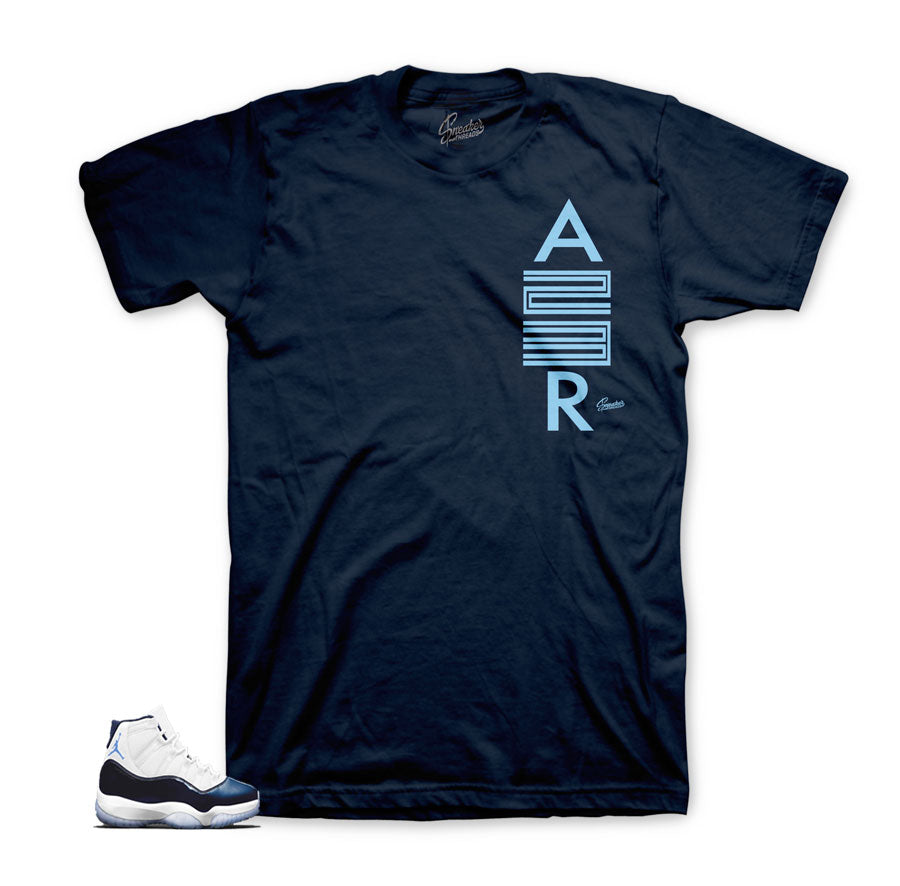 Jordan 11 win like 82 air 23 shirt to match shoes.