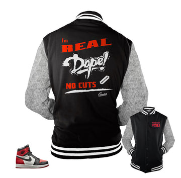 Jackets match Jordan 1 bred toe | Official matching jackets.