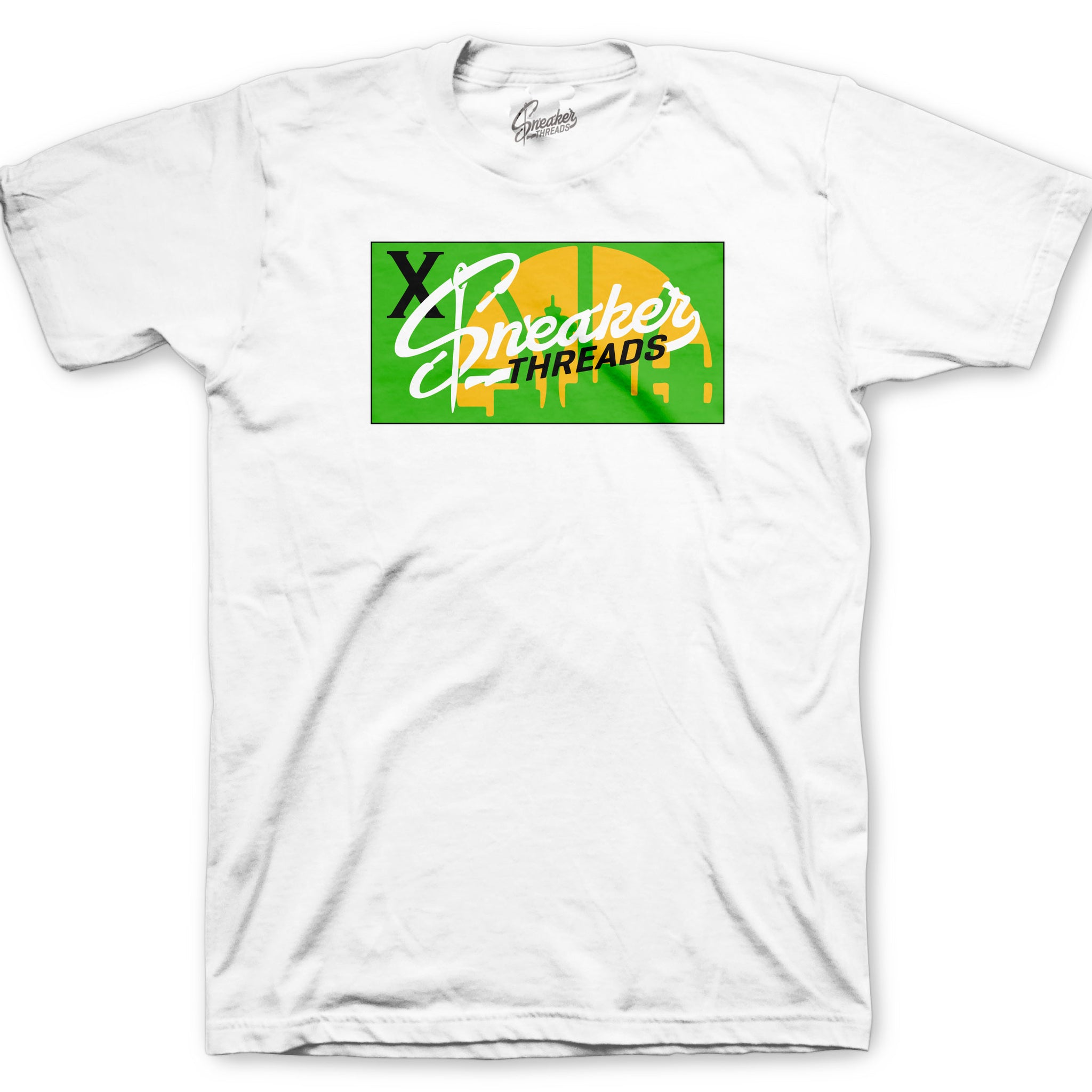 Retro 10 Seattle Shirt - ST City Box - White