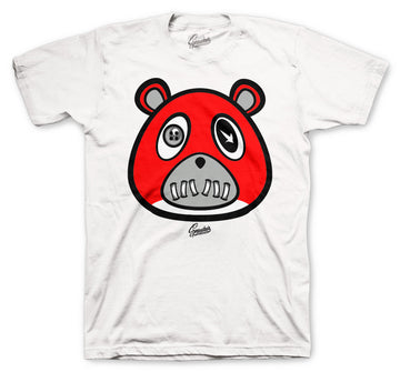 Fire Red Jordan 4 matching t shirts