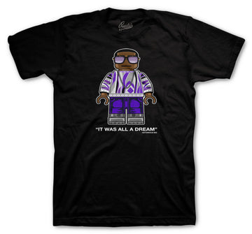 Retro 12 Dark Concord Shirt - BIG Bic - Black