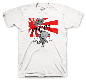 Retro 1 Tokyo Shirt - Money Over Love - White