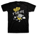 Lightning Jordan 4 sneaker collection matches with mens t shirt collection