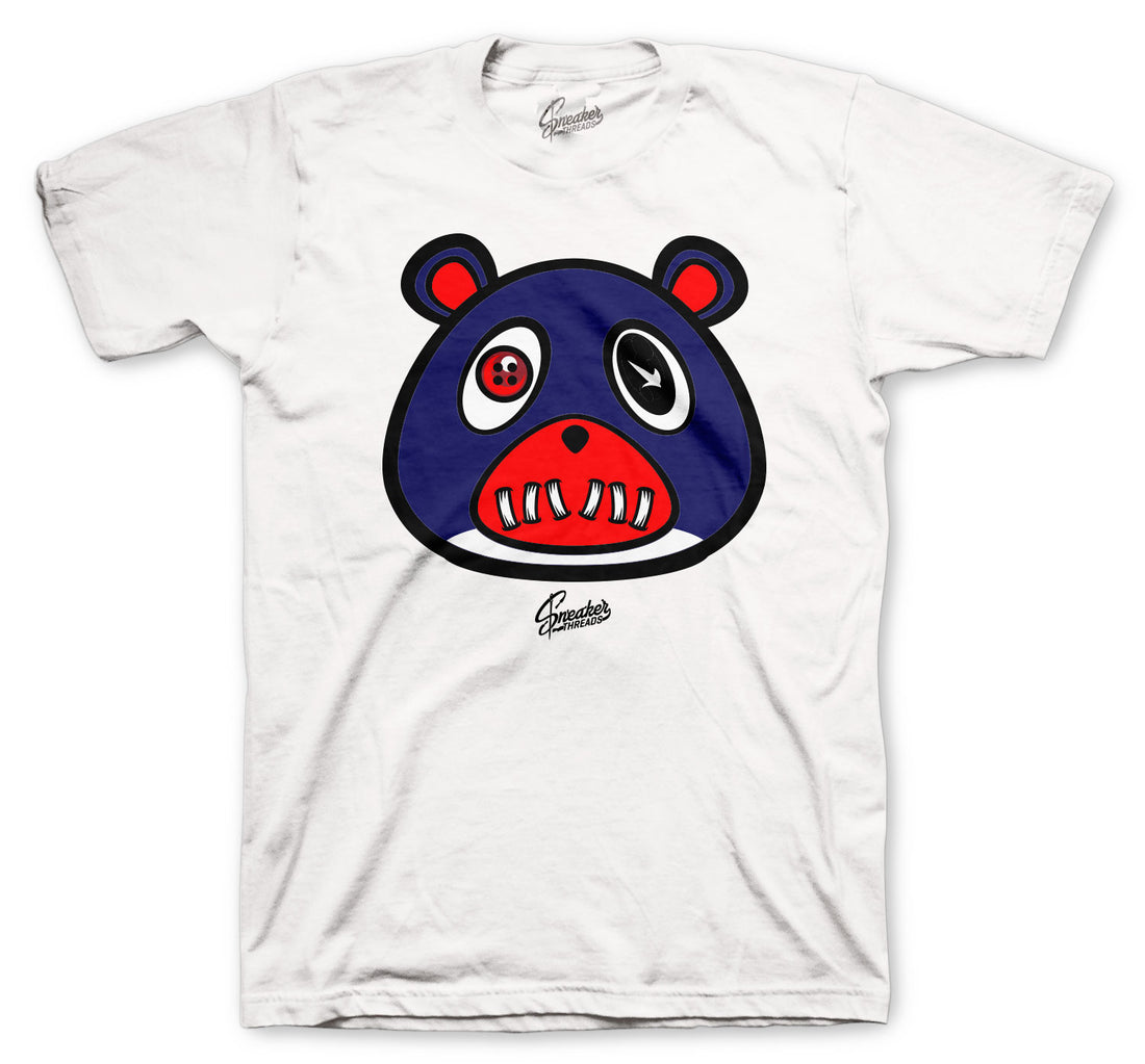Blue Void Foamposite sneaker collection matching with mens tee collection