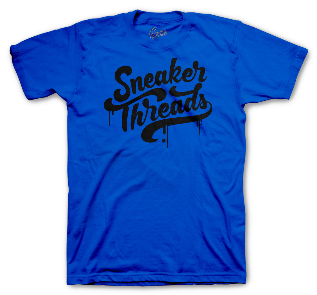 Royal shirts to go with Jordan 13 black hyper royal sneaker collection