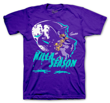 Purple Grape Jordan 5 sneaker collection matching with mens clothing