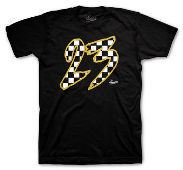 Jordan 12 Reverse taxi Checkered 23 Shirt to look fresh