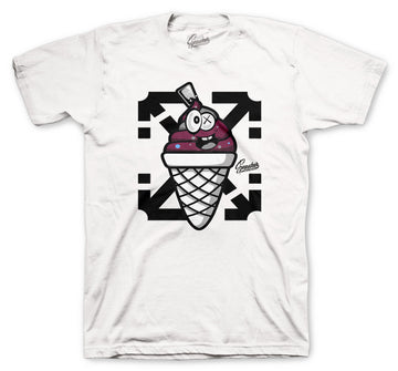 Mens t shirt Jordan 8 burgundy sneakers