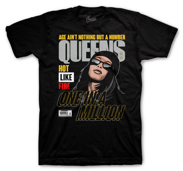 Retro 3 Cool Grey Shirt - Queens - Black